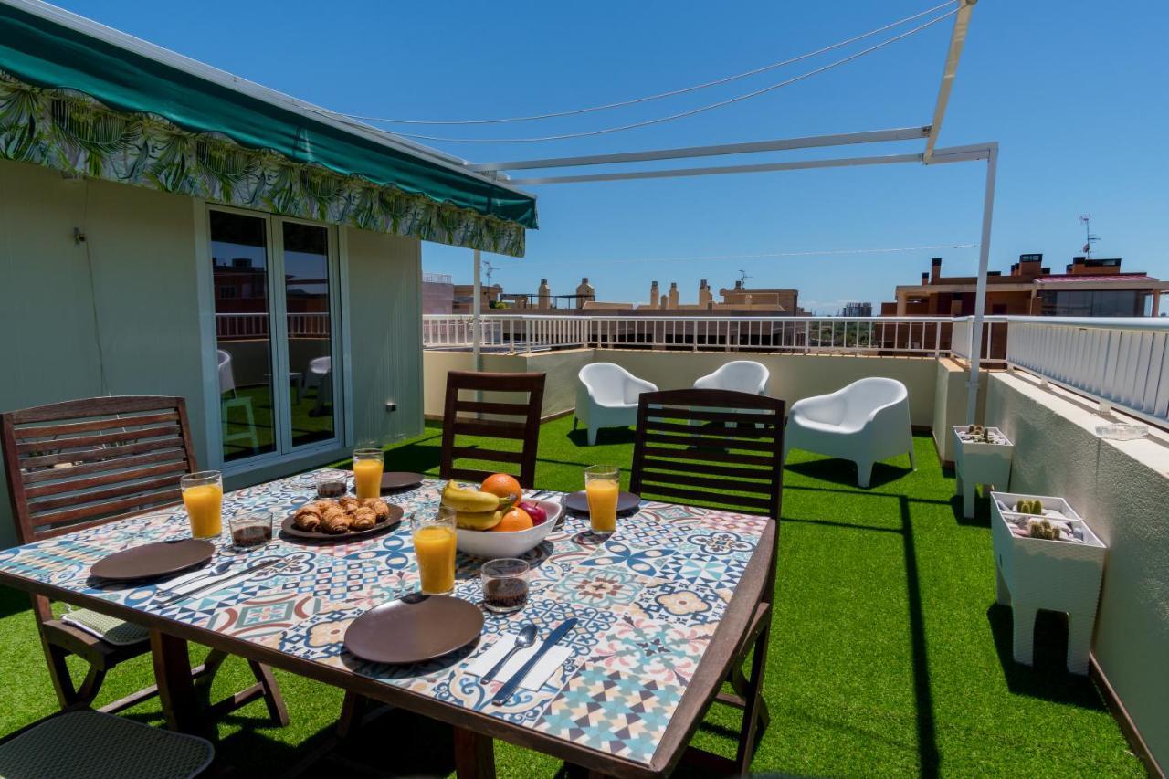 Duplex Penthouse With Terrace. Beach-Pool 卡耐特蒂贝兰格 外观 照片